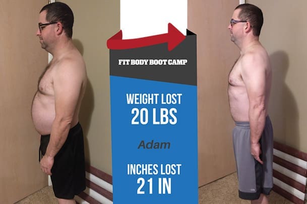 Fitness Before and After - Adam