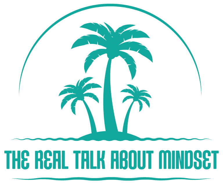 palm trees with text